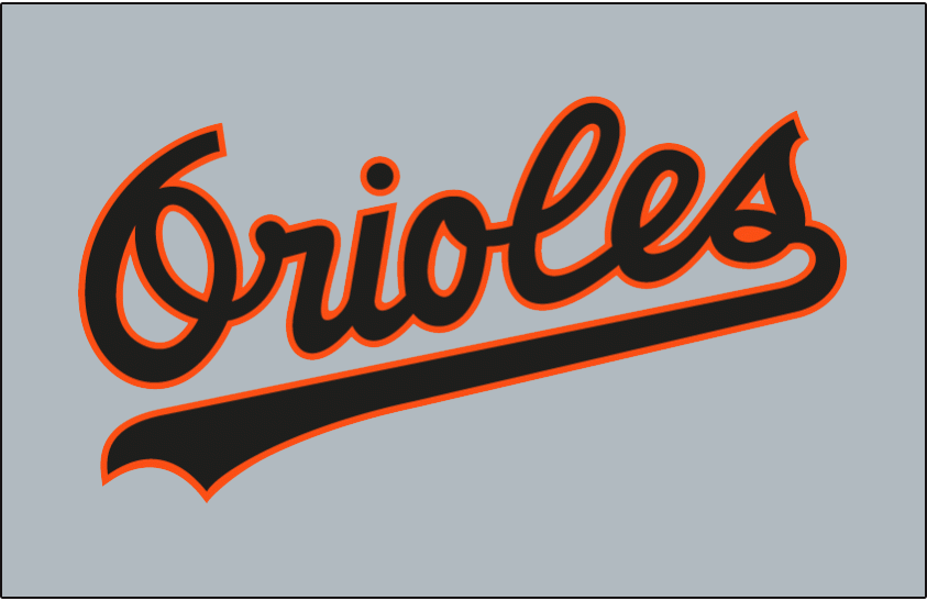 Baltimore Orioles 1989-1994 Jersey Logo iron on transfers for T-shirts version 2